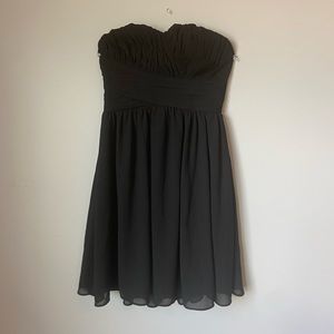 Strapless Formal Black Dress- Size 3